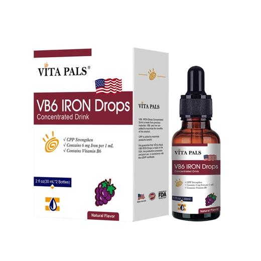 （开封需冷藏）韦达普  CPP强化补铁滴剂 婴儿铁滴剂补铁剂婴幼儿 60ml 商品图2