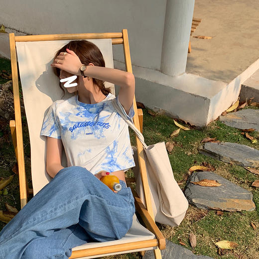 女牛仔阔脚裤210335 商品图4