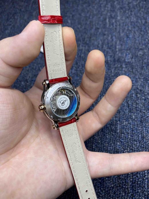 专柜同步新款 NR萧邦快乐钻系列30mm 机械女表，萧邦快乐钻（HAPPY DIAMONDS 商品图6