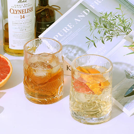 顺丰发货 | 哆啦A梦浮雕玻璃水杯1只装 机器猫咖啡透明浮雕杯冷饮杯[福利品] 商品图9