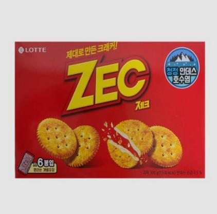 乐天ZEC 杰克咸饼干300g롯데제크300g 商品图0
