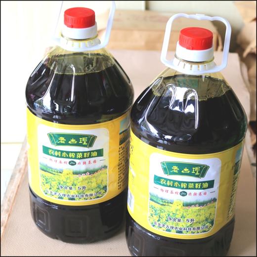 （珍滋味）老古理牌农村小榨菜籽油5L/桶 商品图0