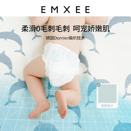 嫚熙婴儿凉席儿童席子幼儿园夏季冰丝新生儿宝宝透气婴儿床凉席-H 商品图3