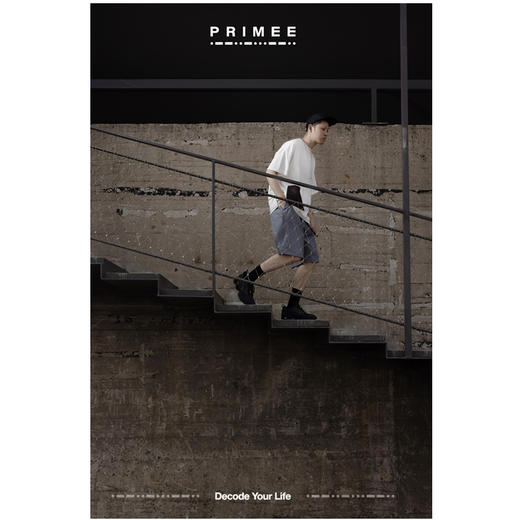 PRIMEE LOOSE TEE CORDURA POCKET 宽松拼色口袋短袖圆领T恤 商品图1