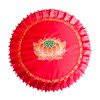 绣单花50x5圆垫(红) 商品缩略图0