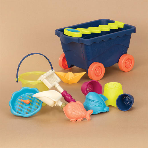 Btoys旅游海滩旅行车蓝色 商品图2