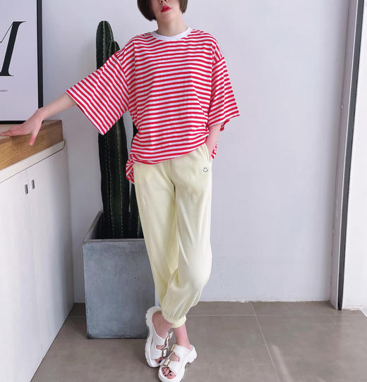 笑脸束脚休闲卫裤 商品图1