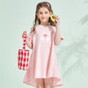 【特价清仓】龙之涵夏季  女童运动风短袖连衣裙  拼接款连衣裙 婴幼儿A类标准 防晒防紫外线 UPF50+ 商品缩略图3