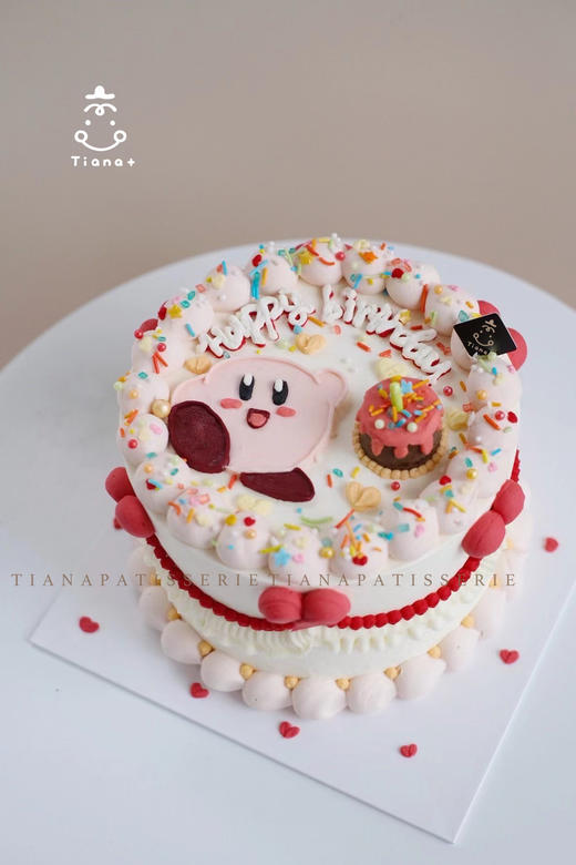 复古款奶油霜可爱手绘 提前两天定哦 商品图0