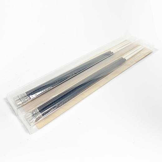 银木镶嵌祥云长花圆筷456/976 商品图0