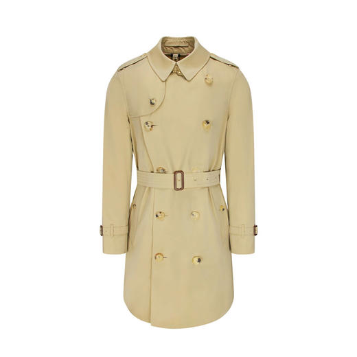 BURBERRY 巴宝莉 男士切尔西版型 - 中长款 Heritage Trench 束腰风衣 卡其色 4073492 70500 商品图0