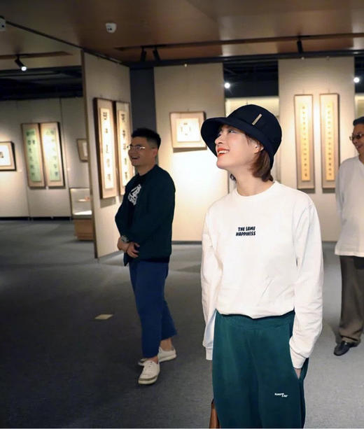 日本人气chapeaud'o新品孙俪娘娘同款针织渔夫帽-黑色 商品图1