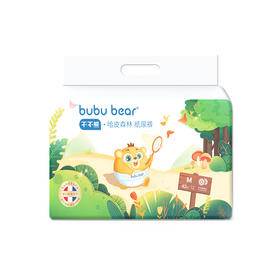 Bubu bear(不不熊）哈皮森林系列纸尿裤M码（6-11kg/42片）