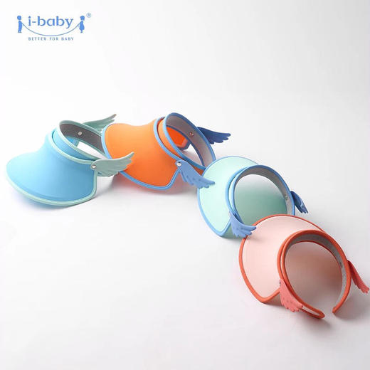 i-baby冰感防晒帽儿童/成人/亲子防晒帽防紫外线遮阳遮脸太阳户外出游沙滩帽 商品图3