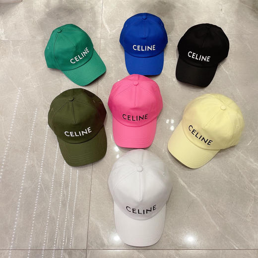 CELINE塞琳彩色棒球帽-黄色 商品图7