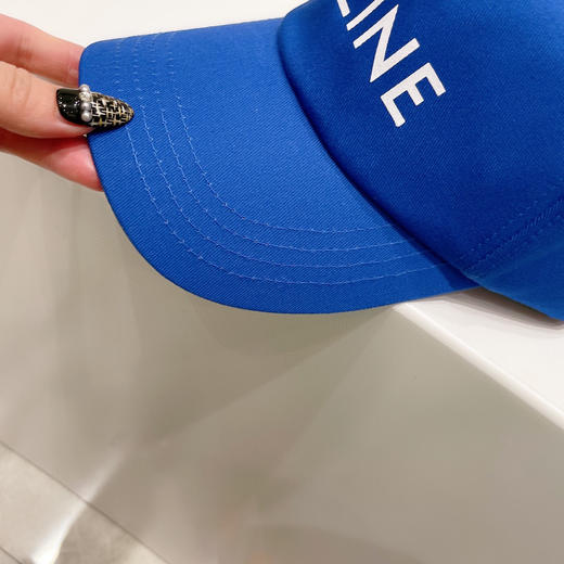 CELINE塞琳春夏彩色棒球帽-蓝色 商品图4