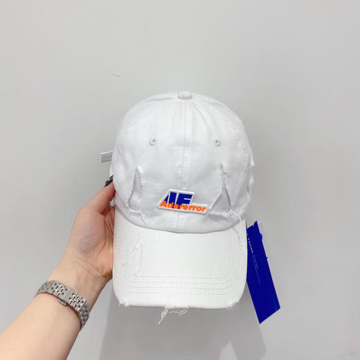 韩国潮牌ADER爆款春夏棒球帽-白色 商品图1