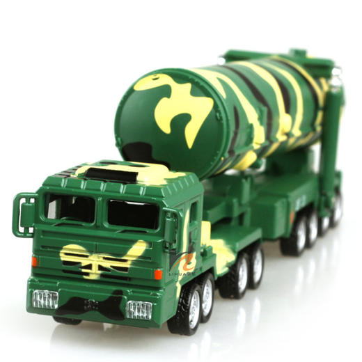 【实付满199送钥匙扣】【东风DF31A导弹车】仿真导弹车模型儿童玩具车车模 商品图2