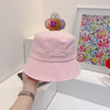 chanel小香shi家新款彩色纯棉渔夫🔝帽-粉色 商品缩略图4