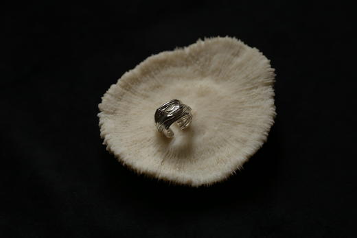 CHEZ BOQUE 羁绊系列原创手工925银戒指《缠绕26号》 商品图1