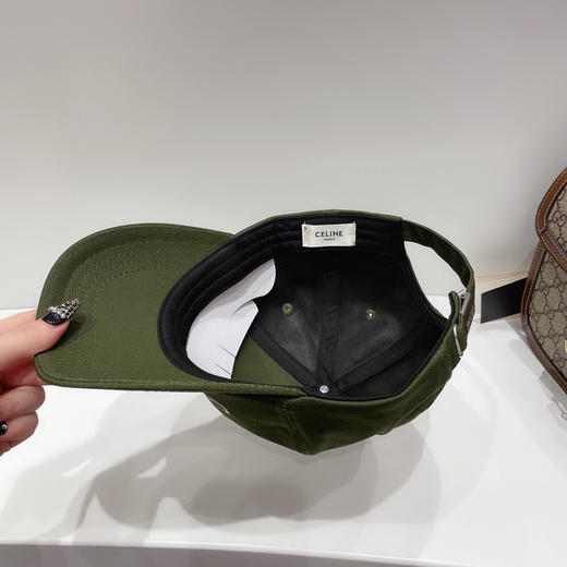 CELINE塞琳春夏彩色棒球帽-军绿 商品图5