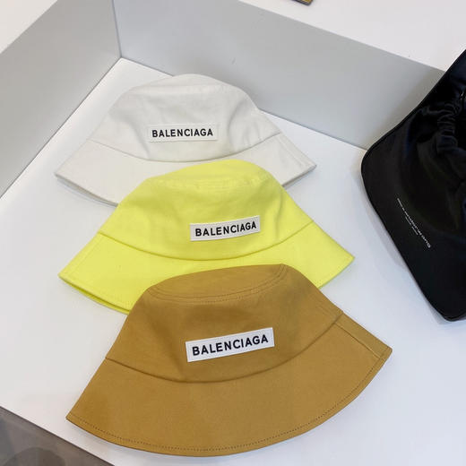 BAL巴黎shi家新款彩色纯棉渔夫🔝帽-姜黄 商品图6