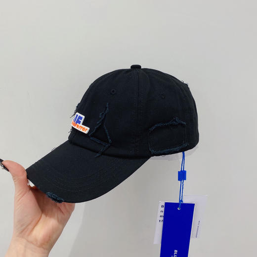 韩国潮牌ADER爆款春夏棒球帽-黑色 商品图5