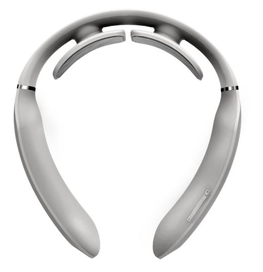 【潮流臻选】SKG颈椎按摩器 颈部按摩仪劲锥脖子办公室护颈仪富贵包劲部热敷U型枕 男女士生日礼品 K3 语音播报款  （浅灰色） 商品图3