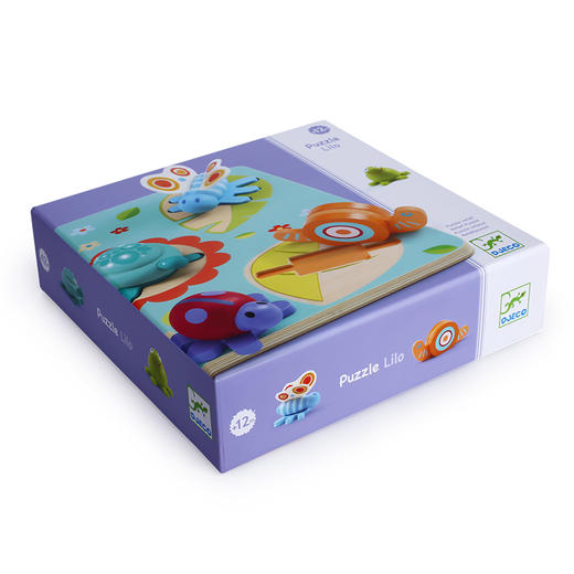 DJECO早教启蒙益智玩具形状配对动物/昆虫 商品图7