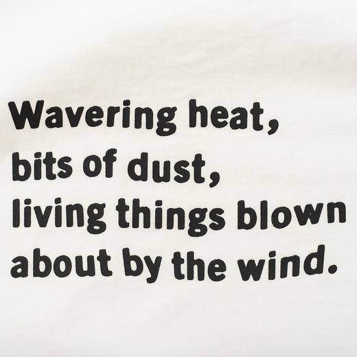 吃茶去chichaqu宽松Tee印花英文 商品图3