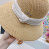 Ch@nel小香夏季新款细辫平顶礼帽-白色 商品缩略图6