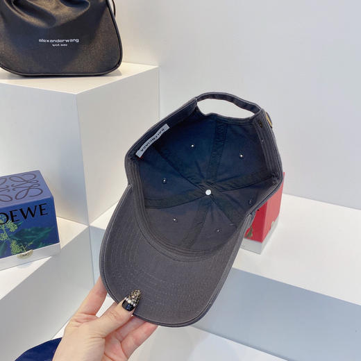 BAL巴黎shi家新款彩色纯棉棒球帽-灰色 商品图5