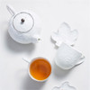 【AITO】日本原产AITO桂由美浮雕美浓烧陶瓷茶壶茶杯葡萄刻花5件 商品缩略图0