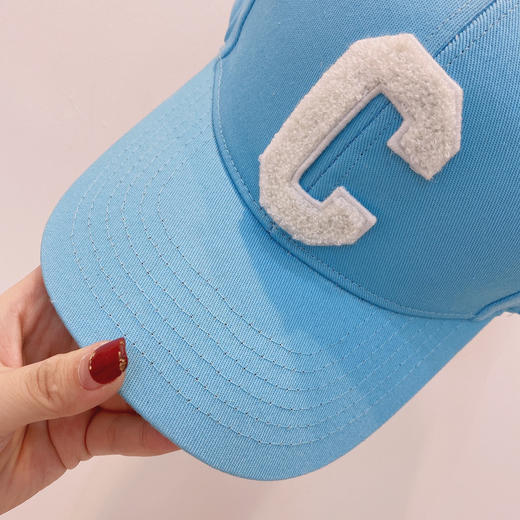 Celine思琳2021春夏秀场同款字母C棒球帽-天空蓝 商品图4