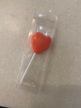 小红心蜡烛