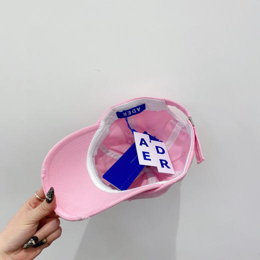 韩国潮牌ADER爆款春夏棒球帽-粉色 商品图5