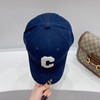 Celine思琳2021春夏秀场同款字母C棒球帽-蓝色 商品缩略图2