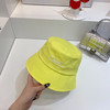chanel小香shi家新款彩色纯棉渔夫🔝帽-黄色 商品缩略图0