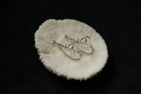 CHEZ BOQUE 爵士年代系列原创手工925银耳环《名伶》