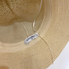 cha*el小香新款度假沙滩🏖️小盆帽渔夫帽-米杏色 商品缩略图7