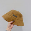 BALENCIAGA巴黎世家新款纯棉小檐渔夫帽-棕色 商品缩略图6