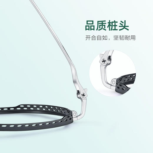 普莱斯PT11031A 几何框多边形 纯钛 休闲时尚 商品图6