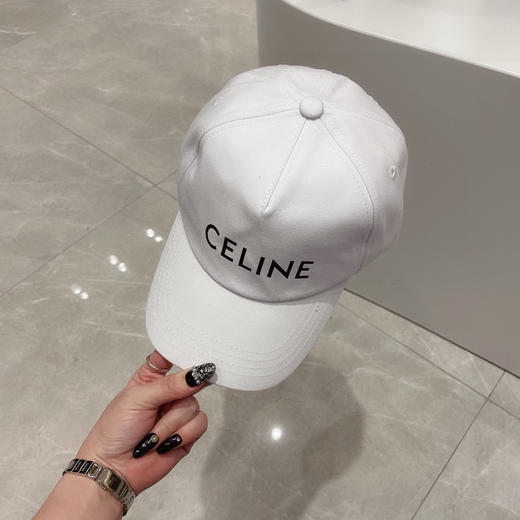 CELINE塞琳彩色棒球帽-白色 商品图1