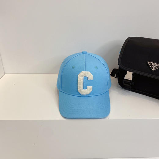 Celine思琳2021春夏秀场同款字母C棒球帽-天空蓝 商品图2
