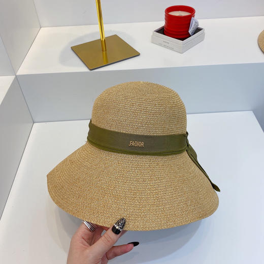 D*or迪*夏季遮阳UV防晒帽-绿色 商品图4