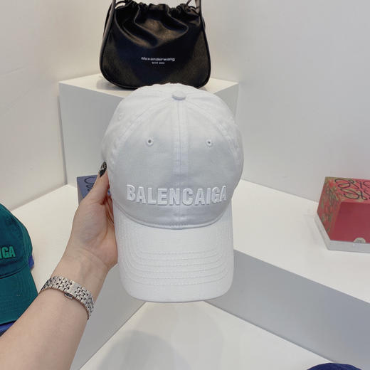 BAL巴黎shi家新款彩色纯棉棒球帽 商品图2