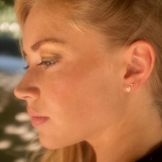 北京仓｜Les Merveilleuses-Jeannie-天然托帕石 耳钉［法国设计师］ 商品图2