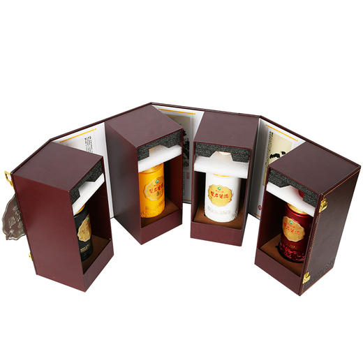 【清仓瑕疵品 酒盒破损】习名酱酒典藏  礼盒版 酱香型 53度 500ml*4 商品图3