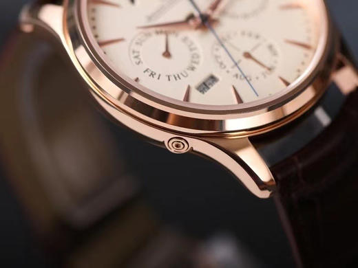 V9万guo葡萄牙系列真万年历，万年历自动机械表，尺寸41*13mm，男士腕表，皮表带，自动机械机芯，透底 商品图3