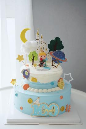 主题奶油蛋糕 | 鲜果原味香缇 - 小王子